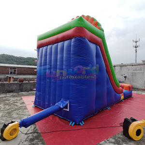 Tobogán acuático comercial para niños con piscina inflable para el patio trasero. - Product Image 5