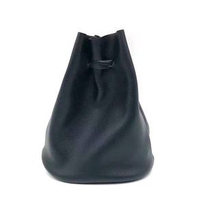 Sac à bijoux noir à cordon personnalisable, grande capacité, en cuir vegan PU souple, sac à dés pour le rangement des dés - Product Image 5