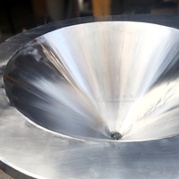 Pompe de mélange en ligne professionnelle en acier inoxydable pour liquides et poudres solides avec trémie pour la transformation alimentaire et chimique