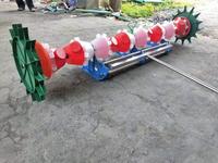 Semoir de tambour à riz multifonctionnel, machine agricole, pressoir à main