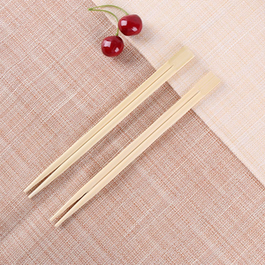 Palillos desechables de alta calidad con logotipo personalizado palillos de bambú planos de boutique reutilizables listos para enviar - Product Image 4