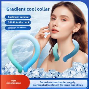 Japanisches koreanisches Gradient-Eis halsband für den Sommer Neuer schein ung Cross-Border Cooling Artifact Hot Cold Packs Hängende Hals-Eis <span class=keywords><strong>massage</strong></span> - Product Image 5