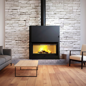 Stufa a Pellet di Legno Economica in Acciaio per Campeggio, Caminetto Decorativo Sospeso in Vendita, Bestseller in Europa - Product Image 1