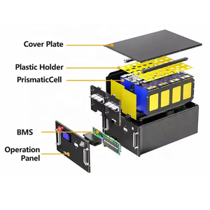 แบตเตอรี่ 48v 51.2v 5kw 10kw ระบบกักเก็บพลังงานภายในบ้าน 20kwh ออลอินวัน 48v 200ah/51.2v 200ah แบตเตอรี่ 48v Lifepo4 - Product Image 6