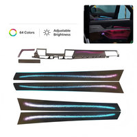 Kit d'éclairage d'ambiance LED multicolore pour Audi A8 D4 2011-2017, accessoires automobiles, vente chaude