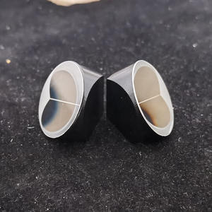 광학 1 인치 BK7 코너 프리즘 60/40 반사 실버/구리 코팅 98% 투명 조리개 CE 인증 - Product Image 2