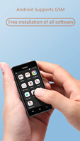Teléfono Inteligente Mini Compacto Android 8.1 de 3 Pulgadas con 3G WCDMA, Quad Core, 90Hz, 2+16G, Doble SIM, Melrose S9Pro para Estudiantes