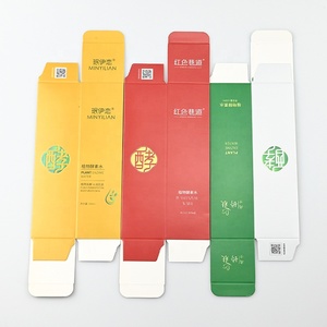 Tùy chỉnh giấy đôi chèn mở hộp hiển thị đóng gói Jar chai bắn hộp bên trong các tông - Product Image 2