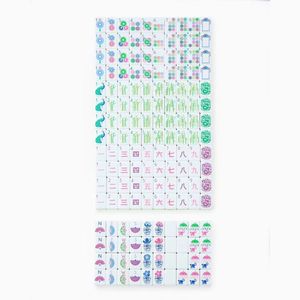 Juego de Mahjong Americano Moderno de 4 Capas de Alta Calidad Personalizado, Fichas de Acrílico Talladas Modelo Vancor <span class=keywords><strong>para</strong></span> Juegos de <span class=keywords><strong>Casino</strong></span> y Viajes - Product Image 3