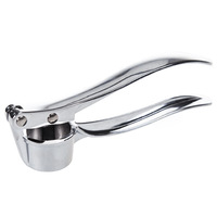 Roestvrijstalen Knoflookstamper Mincer Rocker Pressed Press Crushing Tool Keuken Handheld Extruder Accessoires voor keukengadget