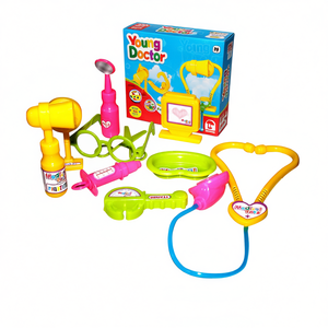 Juego de Médico para Niños, Juego Educativo de Imitación, Kit de Juguetes en Bolsa de Malla - Product Image 2
