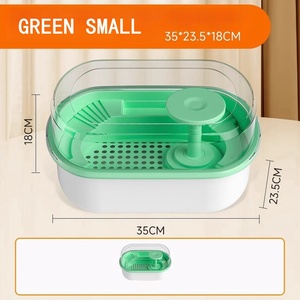 Plato de alimentación para tortugas reptiles, olla de agua, cuenco de agua para reptiles apto para <span class=keywords><strong>anfibios</strong></span> con pinzas, Clip de limpieza - Product Image 6