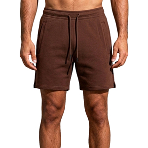 Pantalones Cortos Deportivos para Hombre con Logotipo Personalizado, Tejido de Secado Rápido que Absorbe la Humedad, con Dobladillo Dividido para Entrenamiento Funcional - Product Image 1