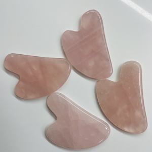 Planche à gratter en jade naturel, beauté du visage, massage universel des méridiens, tendon Guasha - Product Image 2