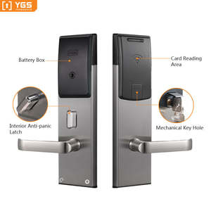 Serrure de porte intelligente pour hôtel, multifonctionnelle, Bluetooth, RFID, prix compétitif, visionneuse de porte - Product Image 3