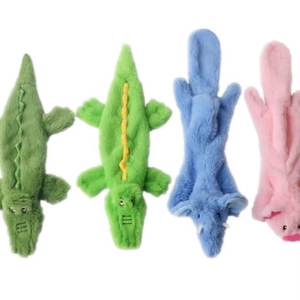 Buona vendita di più forme di peluche farcite cane giocattolo interattivo squittio coccodrillo <span class=keywords><strong>Pet</strong></span> giocattolo da masticare per cani - Product Image 1