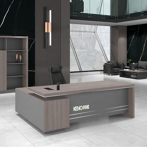 Table de <span class=keywords><strong>bureau</strong></span> de direction, petite table de <span class=keywords><strong>bureau</strong></span> avec armoire et chaise, table de <span class=keywords><strong>bureau</strong></span> classique en MDF, meubles de <span class=keywords><strong>bureau</strong></span> My Idea à vendre - Product Image 2