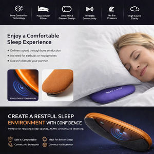 Caja de Música Impermeable con Conducción Ósea, Altavoz de Audio Bidireccional con Bajos Estéreo 5.3, Apagado Automático para Mejorar el Sueño, Ideal para Almohadas - Product Image 4