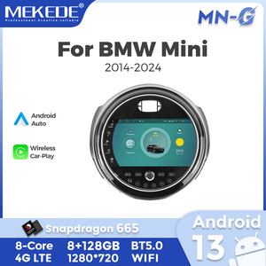 Mekede Qualcomm Snapdragon 665 Xe Tự Động Đài Phát Thanh Đầu Đơn Vị 8 Core Không Dây Xe-Chơi Cho BMW <span class=keywords><strong>Mini</strong></span> F55/F56 2014-2024 - Product Image 6
