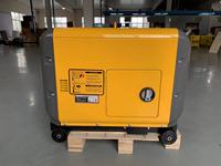 Générateur diesel NEWLAND série DG-S, silencieux, 5,0 kW, triphasé, 50 Hz 60 Hz, air, usage commercial, fiable