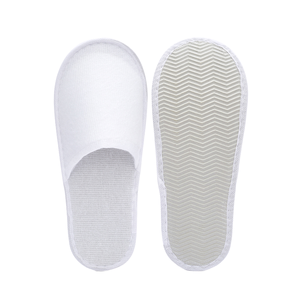 עיצוב מודרני מלון שירותים נעלי קטיפה יצרן רגיל לנאפ בד מלון נעלי בית חד פעמיות - Product Image 5