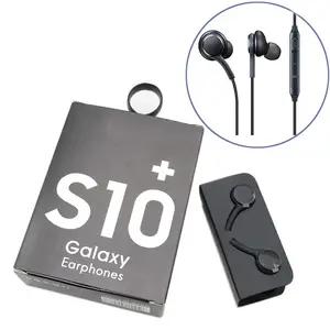 אוזניות עבור Samsung 3.5mm Wired AKG באוזן אוזניות עם מיקרופון Galaxy S10 Ultra S8 S9 אוזניות