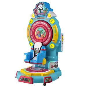 24 Nuevas Máquinas de Juego Infantiles que Funcionan con Monedas, Bonita Rueda de la Fortuna Pet Planet con Elevación y Rotación de 360 Grados, Máquina de Balanceo de FRP - Product Image 5