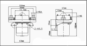 คอนแทคเตอร์ห<span class=keywords><strong>ล</strong></span>ัก ZJW 72V/400A สำหรับ Kell-y KLS7275N หรือ Fardriver ND72850 / ND721000 ตัวควบคุมมอเตอร์ - Product Image 4