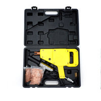 Machine de réparation portable Meson Jackal pour tôles et bosses de voiture, jaune/noir, avec sac de transport en plastique, pour le façonnage de carrosserie 2012