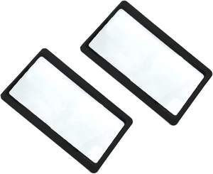 उपहार कार्ड लचीला व्यवसाय क्रेडिट आकार फ्रेशनेल लेंस pvc कार्ड आवर्धन ग्लास व्यक्तिगत बुकमार्क पढ़ने के लिए - Product Image 2