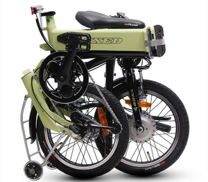 TXED EU 250W Frontmotor 36V 10,4Ah Abnehmbarer Akku Tragbares Umweltfreundliches Erwachsenen 16 Zoll City <span class=keywords><strong>Pedelec</strong></span> Faltbares Elektrofahrrad - Product Image 2