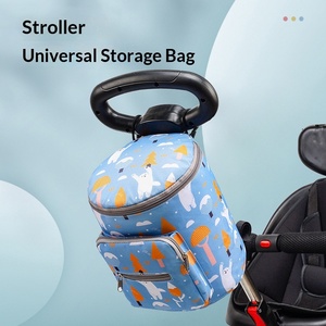 Bolsa de Pañales para Bebé <span class=keywords><strong>y</strong></span> Niños, de Gran Capacidad, con Separación para Artículos Secos <span class=keywords><strong>y</strong></span> Húmedos, Organizador para Cochecito, Venta al Por Mayor - Product Image 3