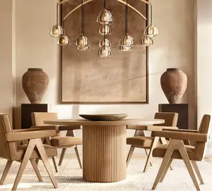 Wohnzimmerlampe Vollkupfer Luxus minimalistisch Restaurant Persönlichkeit nordisch Kronleuchter Haushalt Studium Schlafzimmer Kronleuchter groß