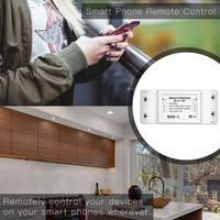 Interrupteur intelligent Wifi RF433, télécommande sans fil, émetteur FR433, panneau mural, utilisation domestique, application Tuya Smartlife, Android/iOS, Alexa, Moes