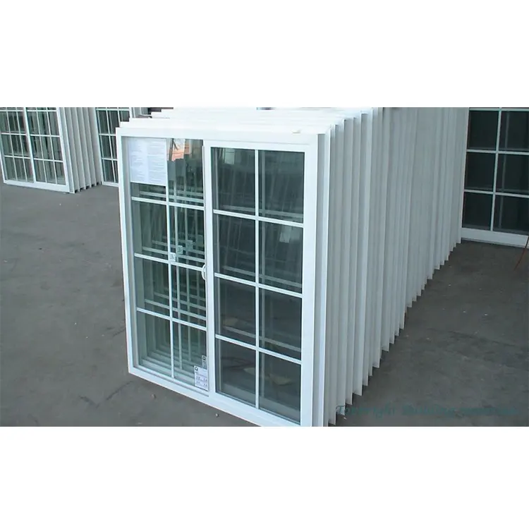 Wholesale soundproof standard slide window tempered glass aluminum sliding window price