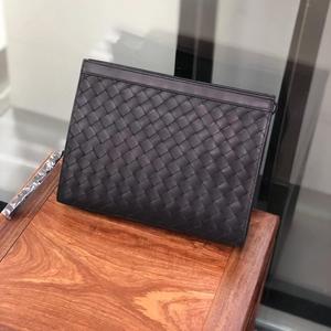 <span class=keywords><strong>Borsa</strong></span> Clutch Intrecciata di Lusso Fatta a Mano per <span class=keywords><strong>Uomo</strong></span>, in Morbida Pelle di Vitello, <span class=keywords><strong>Pochette</strong></span> da Polso, Organizer per Affari, Portafoglio - Product Image 4