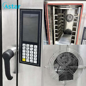 Four rotatif commercial à gaz OEM pour le pain, nouveau modèle automatique à bas <span class=keywords><strong>prix</strong></span> pour les ingrédients (noix, farine, maïs, eau, lait) - Product Image 5