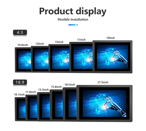 Cảm ứng Bảng điều chỉnh công nghiệp PC 10.4 12.1 15 17 <span class=keywords><strong>19</strong></span> inch nhúng Bảng điều chỉnh PC treo tường cảm ứng công nghiệp máy tính - Product Image 5