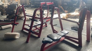 Phòng tập thể dục thiết bị tập thể dục trọng lượng thể thao a031 sang trọng ngang phẳng benc phẳng băng ghế dự bị báo chí tập thể dục tập thể dục trọng lượng băng ghế dự bị báo chí thương mại - Product Image 6