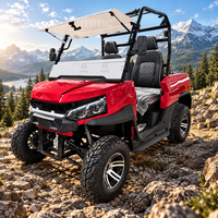 UTV électrique à quatre roues motrices adapté aux fermes et aux ranchs, buggy tout-terrain pour la chasse