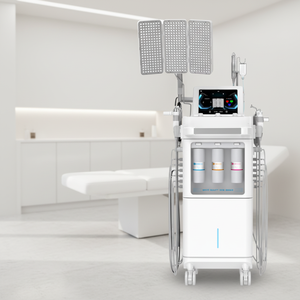 Oxygen <b>Machine</b> Facial Oxygen Facial <b>Machine</b> Abs Multifunctional With Us Plug For Beauty Salons Standing Skin Care Cleaning - Product Image 1