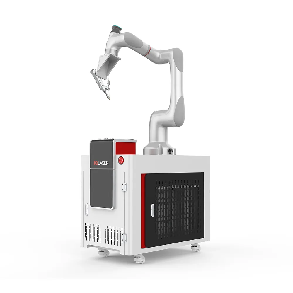JQ industriale automatico collaborativo robotizzato Laser saldatore 3 in 1 Robot Laser saldatrice di metallo