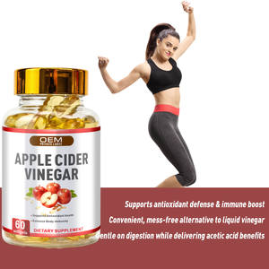 Produk Kecantikan kapsul Softgel cuka sari <span class=keywords><strong>Apple</strong></span> Label pribadi antioksidan & pencerah kulit Per botol - Product Image 2