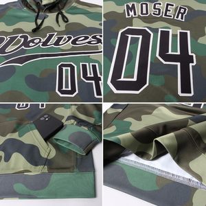 เสื้อฮู้ดเบสบอล FOXA แบบกำหนดเอง ลายพรางทหาร  สำหรับผู้ใหญ่  แบบสวมหัว  ให้ความอบอุ่น  สำหรับทั้งชายและหญิง - Product Image 5