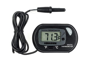 Alta precisione digitale LCD acquario termometro impermeabile sonda di plastica con ventosa per acquari & rettili <span class=keywords><strong>habitat</strong></span> - Product Image 2
