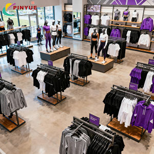 Muebles de Exhibición para Tiendas de Ropa Deportiva Personalizados, <span class=keywords><strong>Camisetas</strong></span> de Béisbol, Gorras, Muebles para Tiendas de Ropa Deportiva - Product Image 3