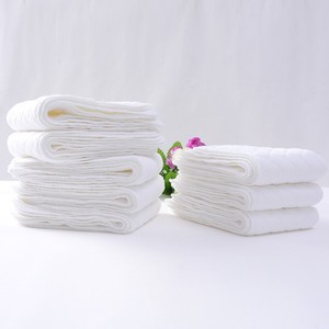 Inserto Absorbente para <span class=keywords><strong>Pañales</strong></span> de Tela para Bebé, Diseño de 3 Capas de Tacto Seco, 100% Algodón, Revestimiento Impermeable, Protección Contra Fugas, Tamaños Personalizables, Blanco - Product Image 2