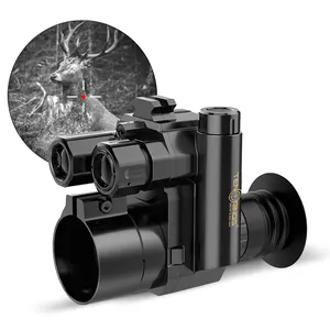 Dieci anelli 4K chiaro esterno di caccia digitale di visione notturna cannocchiale monoculare per la fotografia e la caccia della fauna selvatica