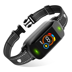 2023 nuevo estilo inteligente personalizado impermeable electrónico ladrido choque <span class=keywords><strong>collar</strong></span> de entrenamiento para perros - Product Image 6