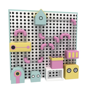 Trẻ em trong nhà sân chơi bóng Pit trò chơi chơi tường trò chơi cảm giác tường với âm nhạc bóng hố Câu Đố tường trò chơi - Product Image 3